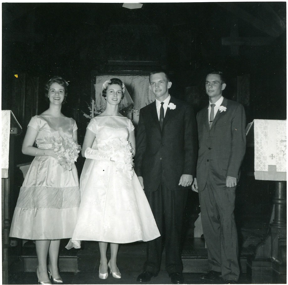 1959-6-26 J&B wedding with Nancy Jernigan $ Doug Bruce.jpg